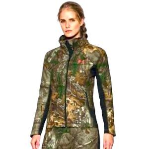 Under Armour Jacket Woman’s Size Small UA Storm Realtree Camo Fall